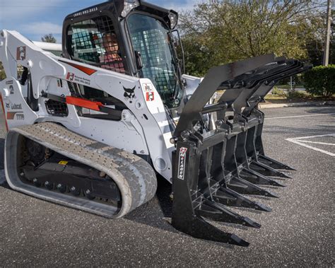 skid steer root grapple attachments|2022 bobcat root grapple.